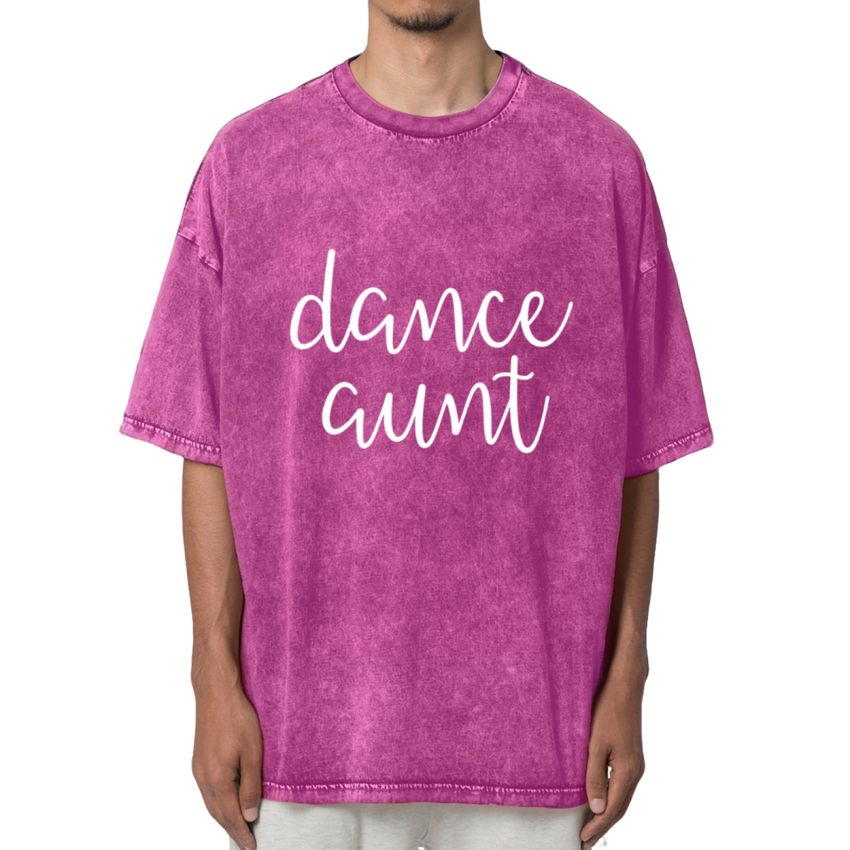 Dance Aunt Shirt Dance Aunt Dance Gifts Washed Graphic T-Shirt