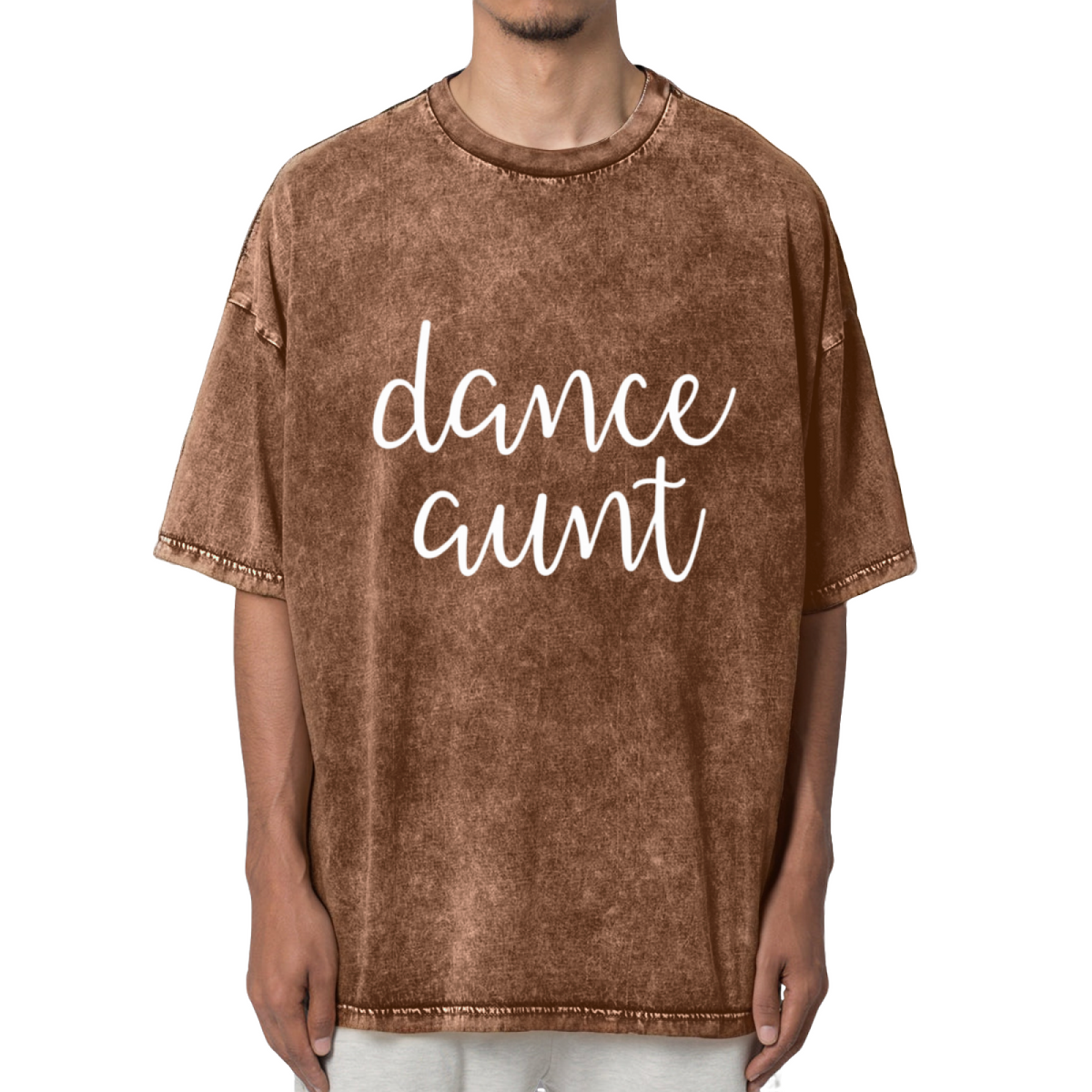 Dance Aunt Shirt Dance Aunt Dance Gifts Washed Graphic T-Shirt