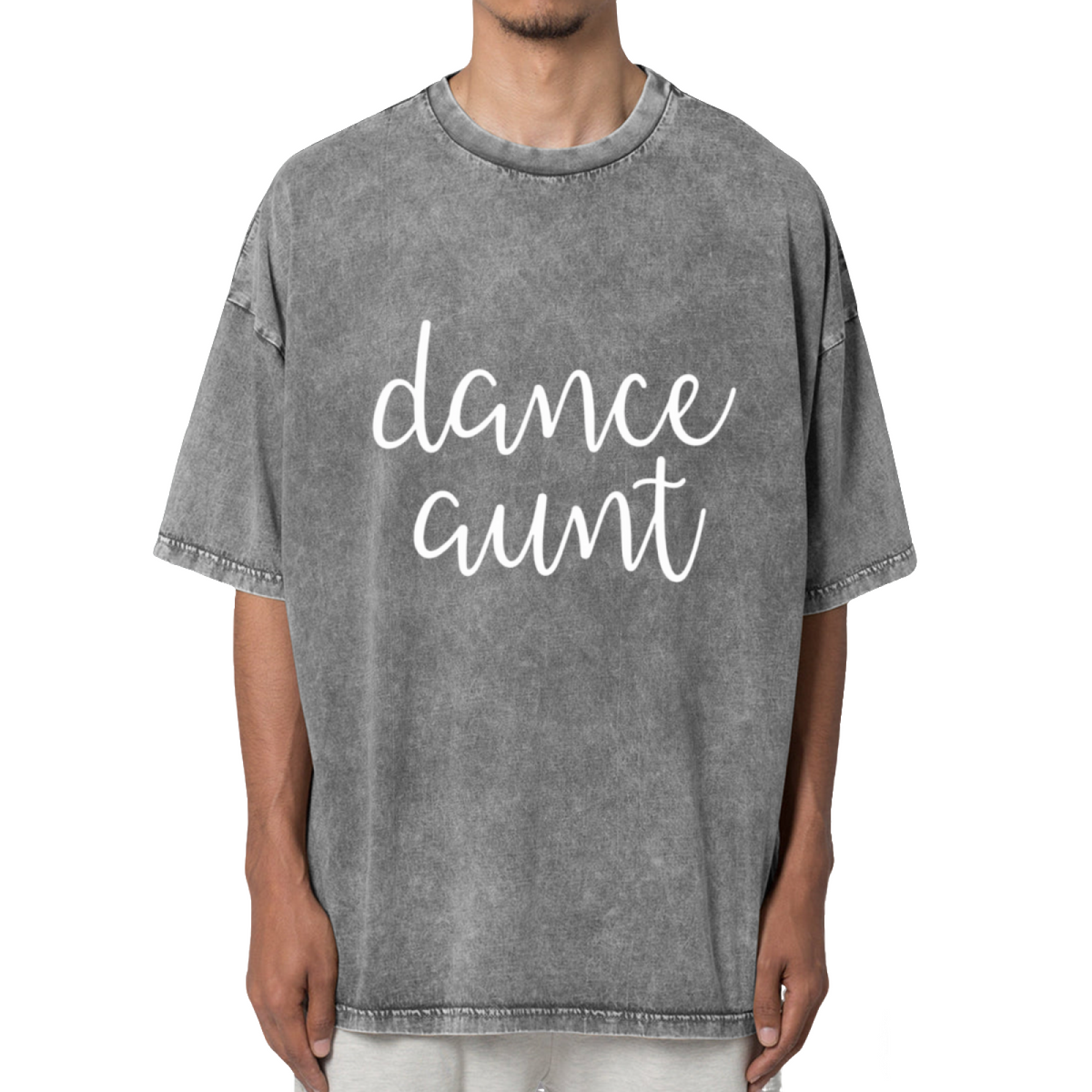 Dance Aunt Shirt Dance Aunt Dance Gifts Washed Graphic T-Shirt