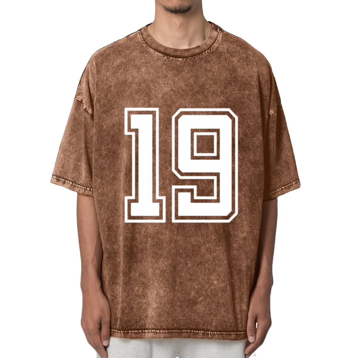Football Washed Graphic T-Shirt