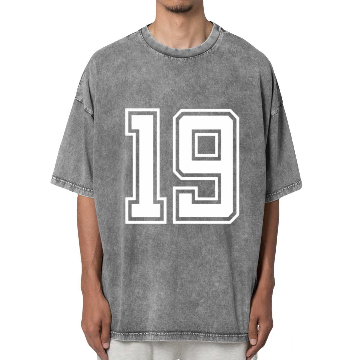 Football Washed Graphic T-Shirt