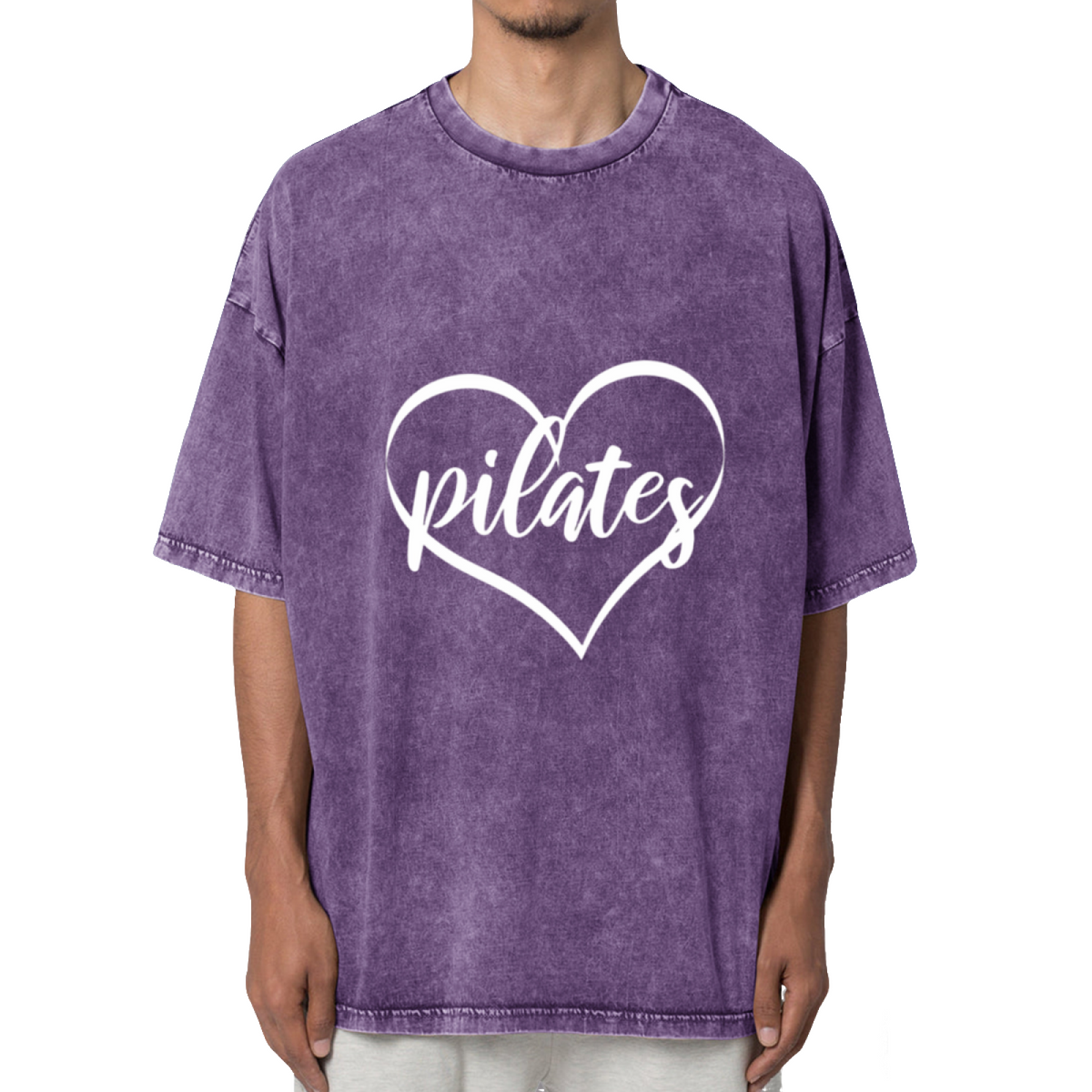 Pilates Washed Graphic T-Shirt