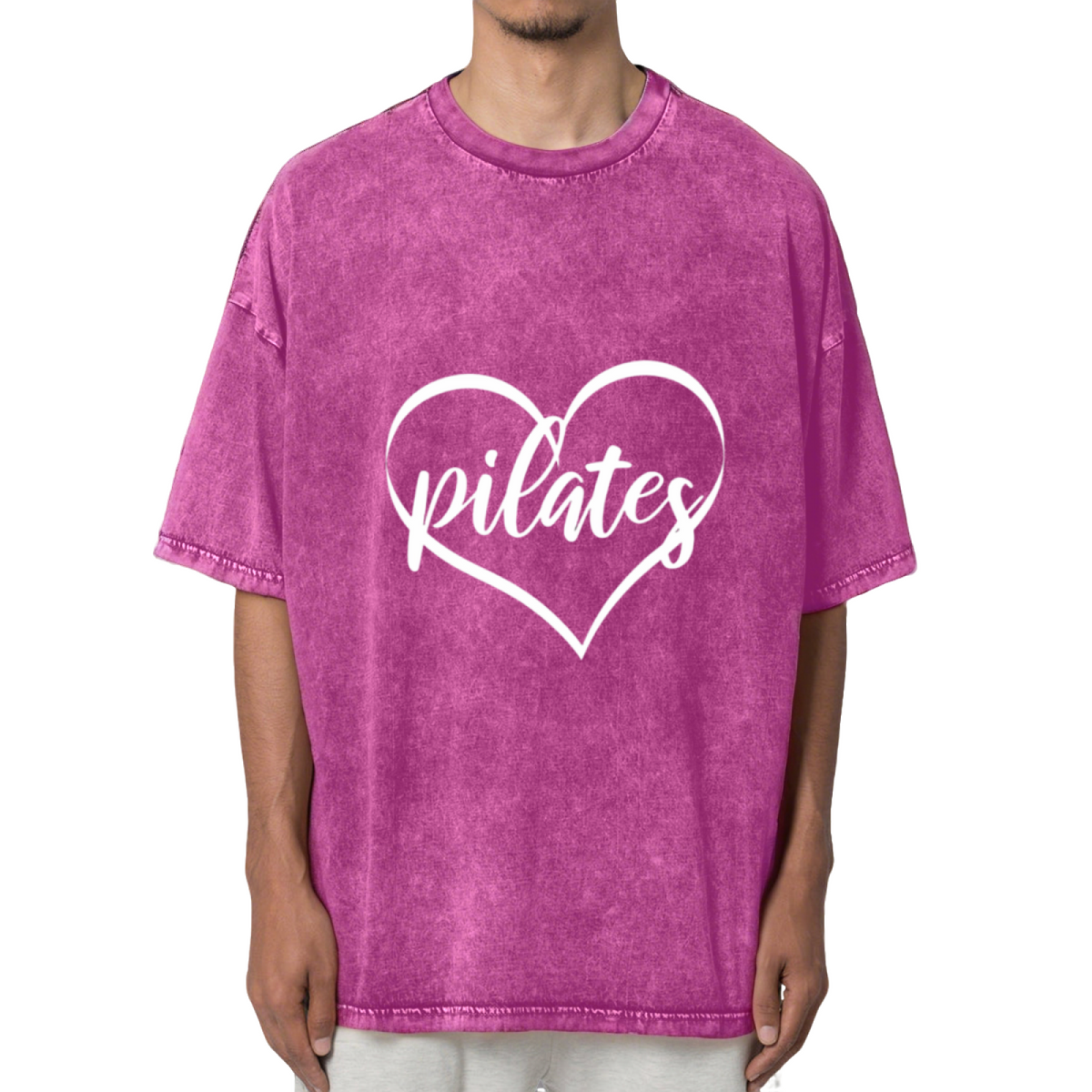 Pilates Washed Graphic T-Shirt