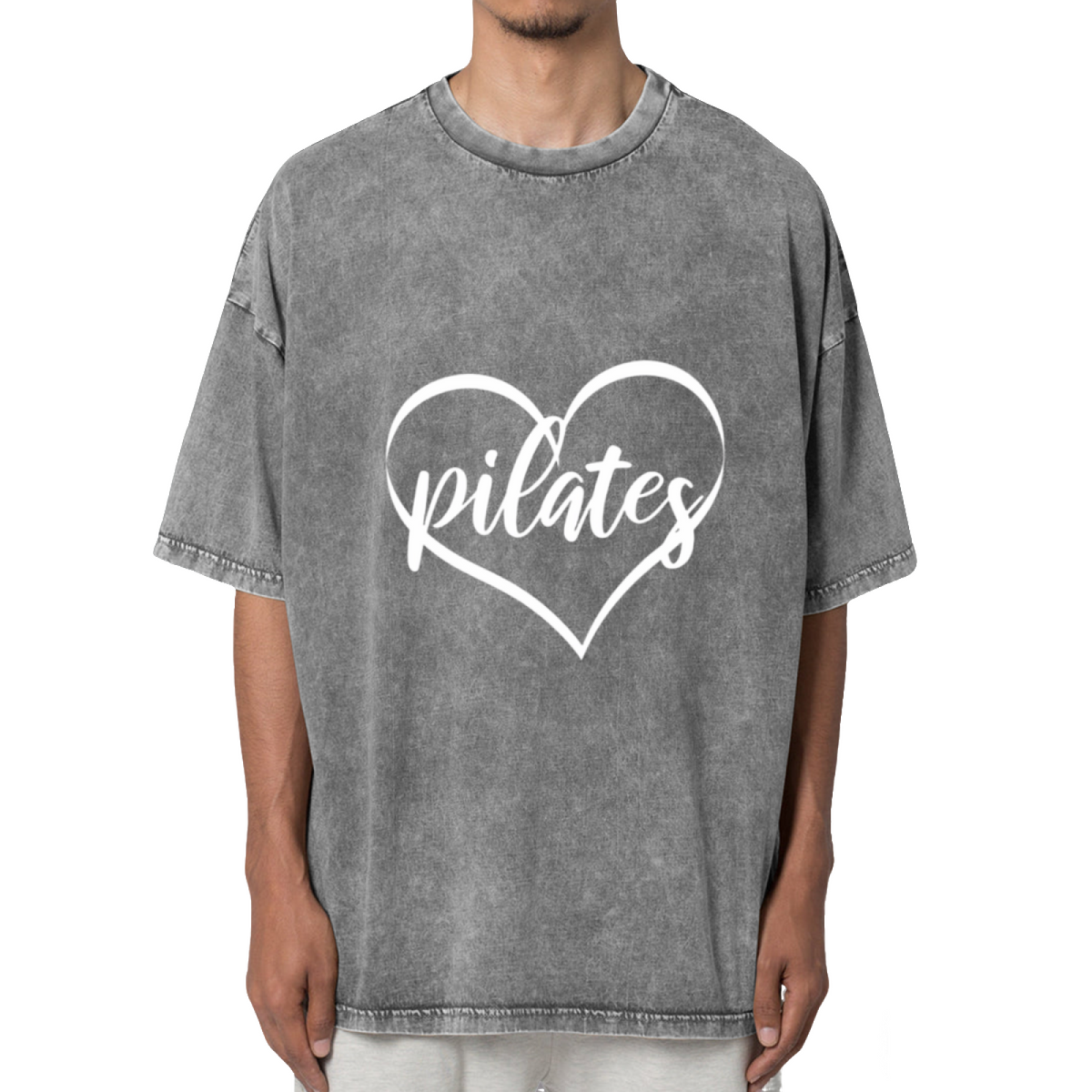 Pilates Washed Graphic T-Shirt