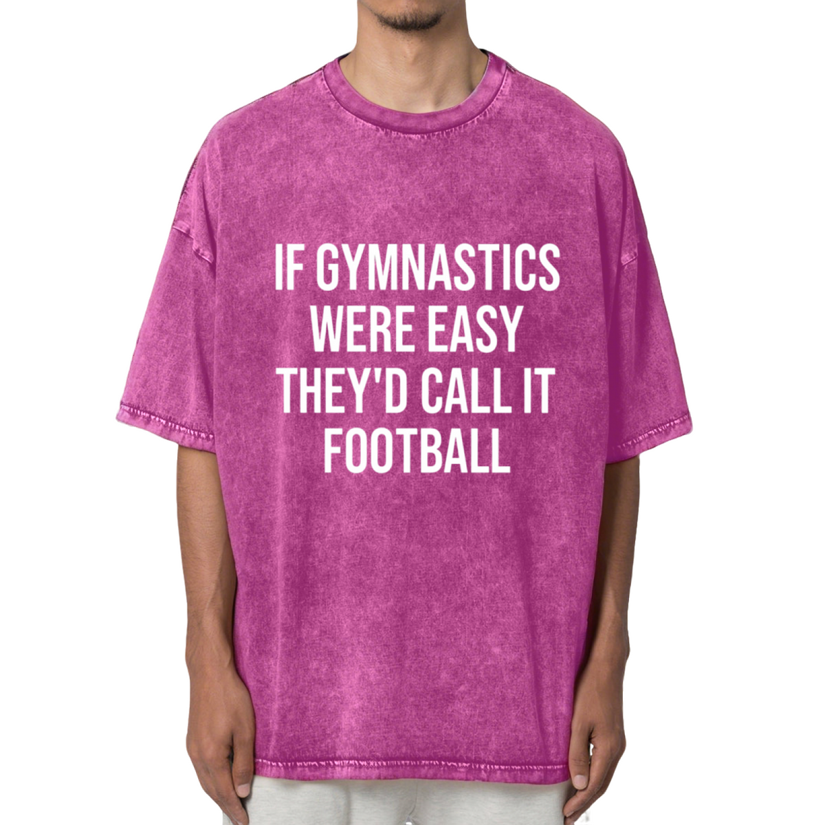 Gymnast Shirt Gymnastics Gift Gymnastics Washed Graphic T-Shirt