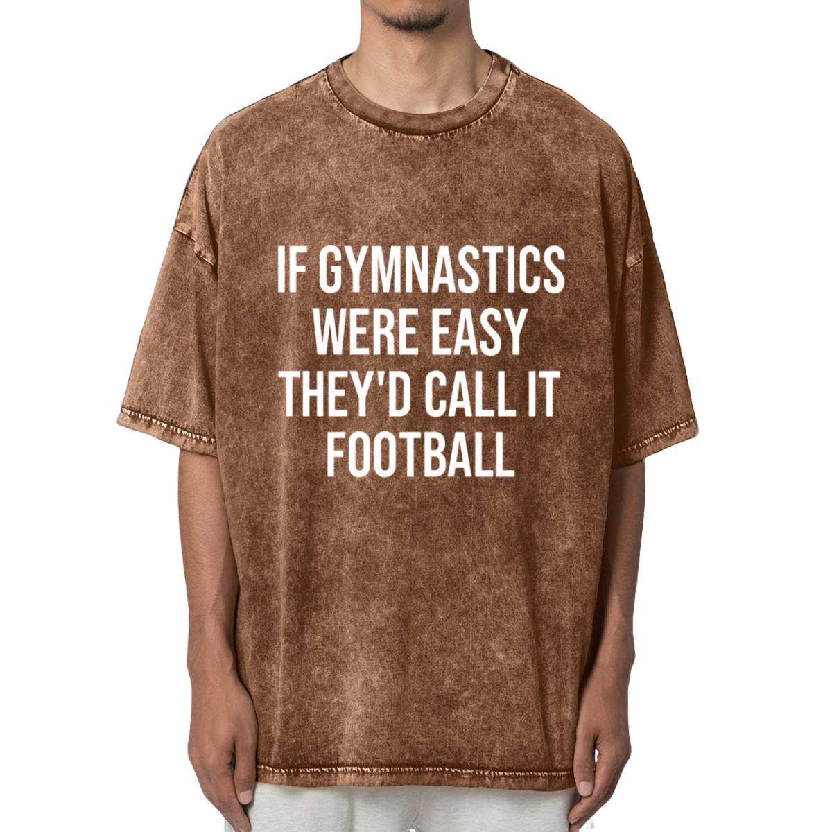 Gymnast Shirt Gymnastics Gift Gymnastics Washed Graphic T-Shirt
