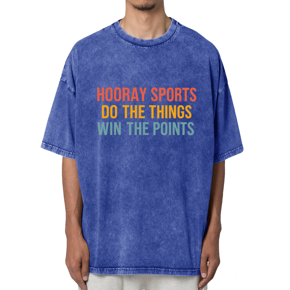 Hooray Sports Win The Points Washed Graphic T-Shirt