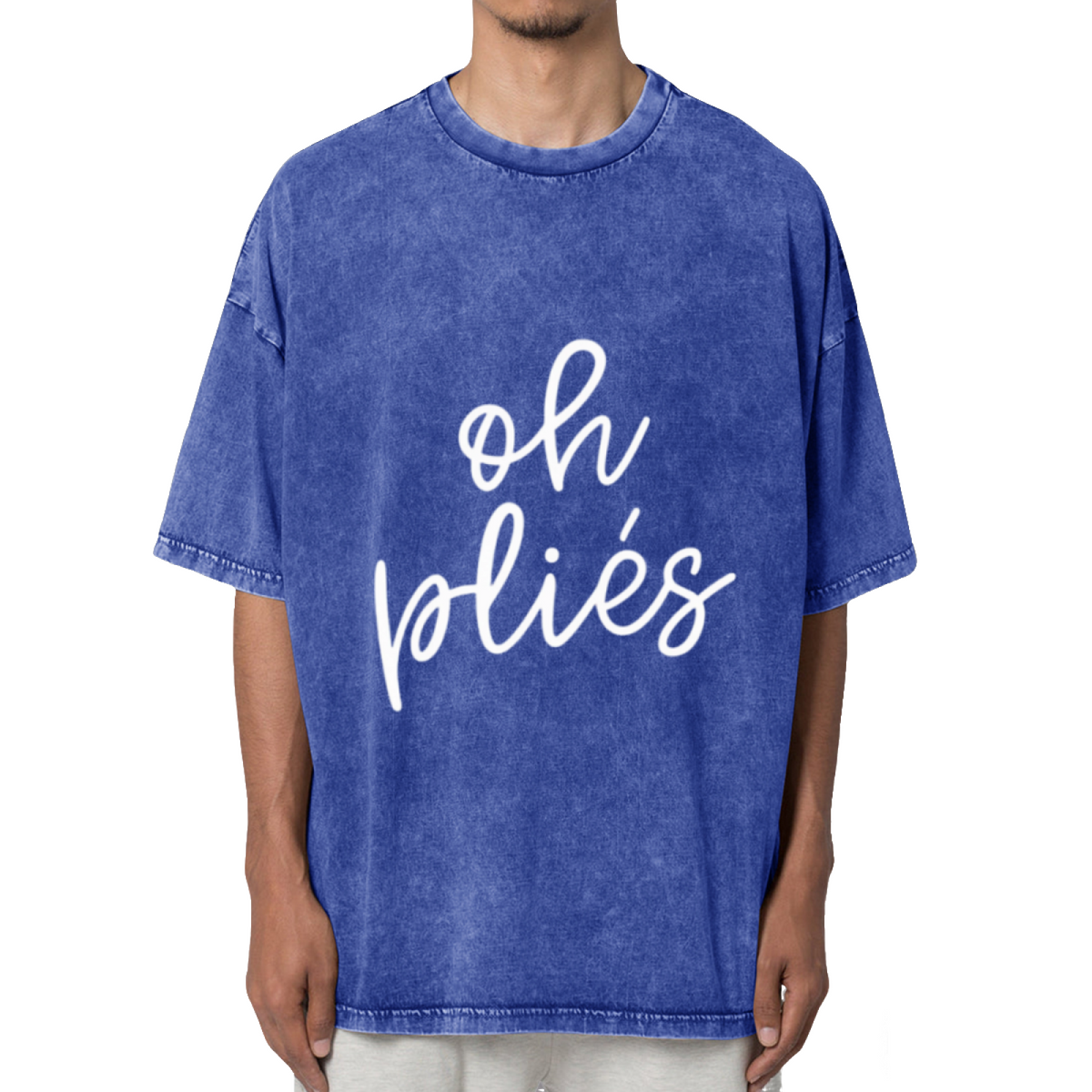 Oh Plies Shirt Oh Plies Gift Ballet Shirt Washed Graphic T-Shirt