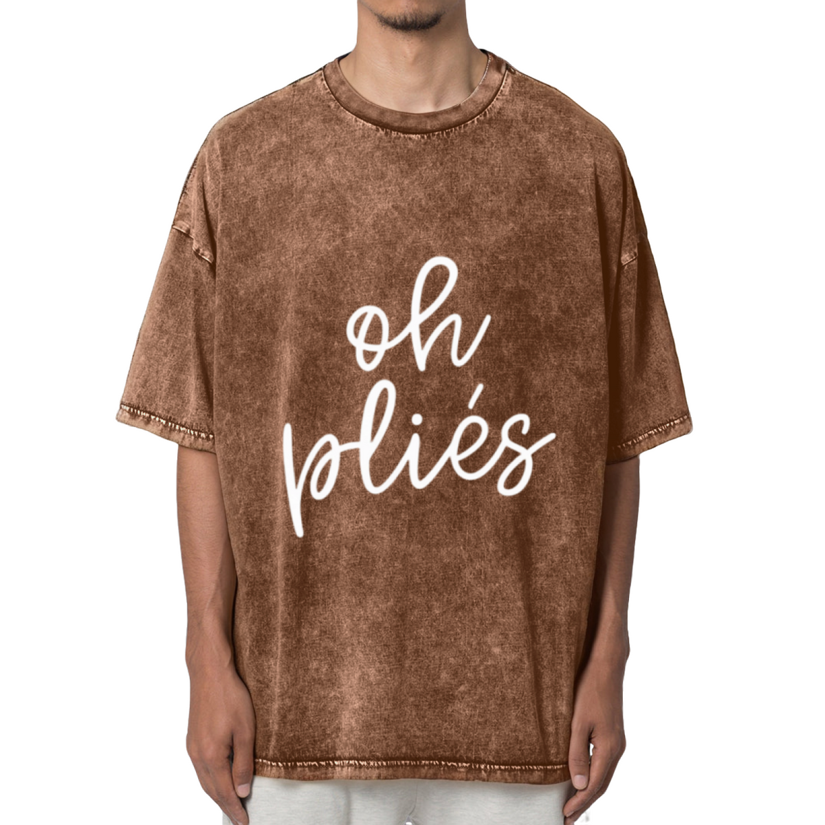 Oh Plies Shirt Oh Plies Gift Ballet Shirt Washed Graphic T-Shirt