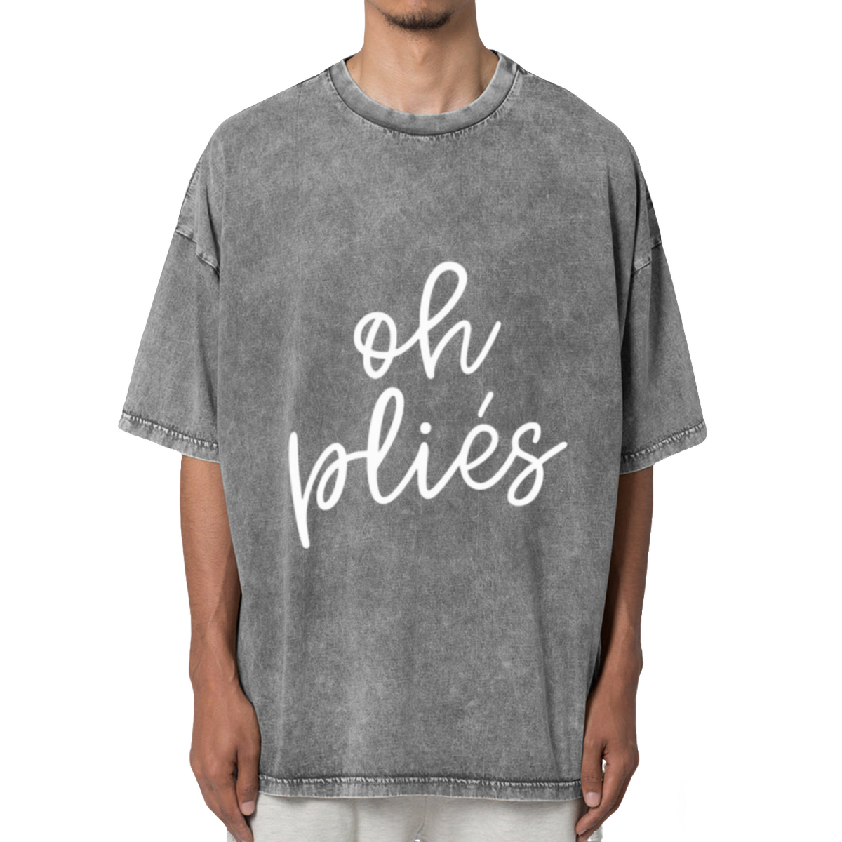 Oh Plies Shirt Oh Plies Gift Ballet Shirt Washed Graphic T-Shirt