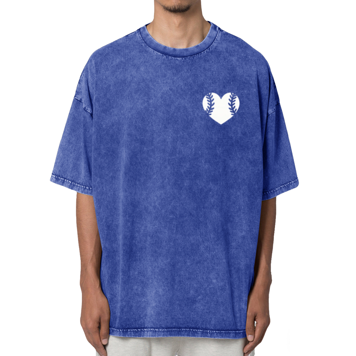 Baseball Washed Graphic T-Shirt