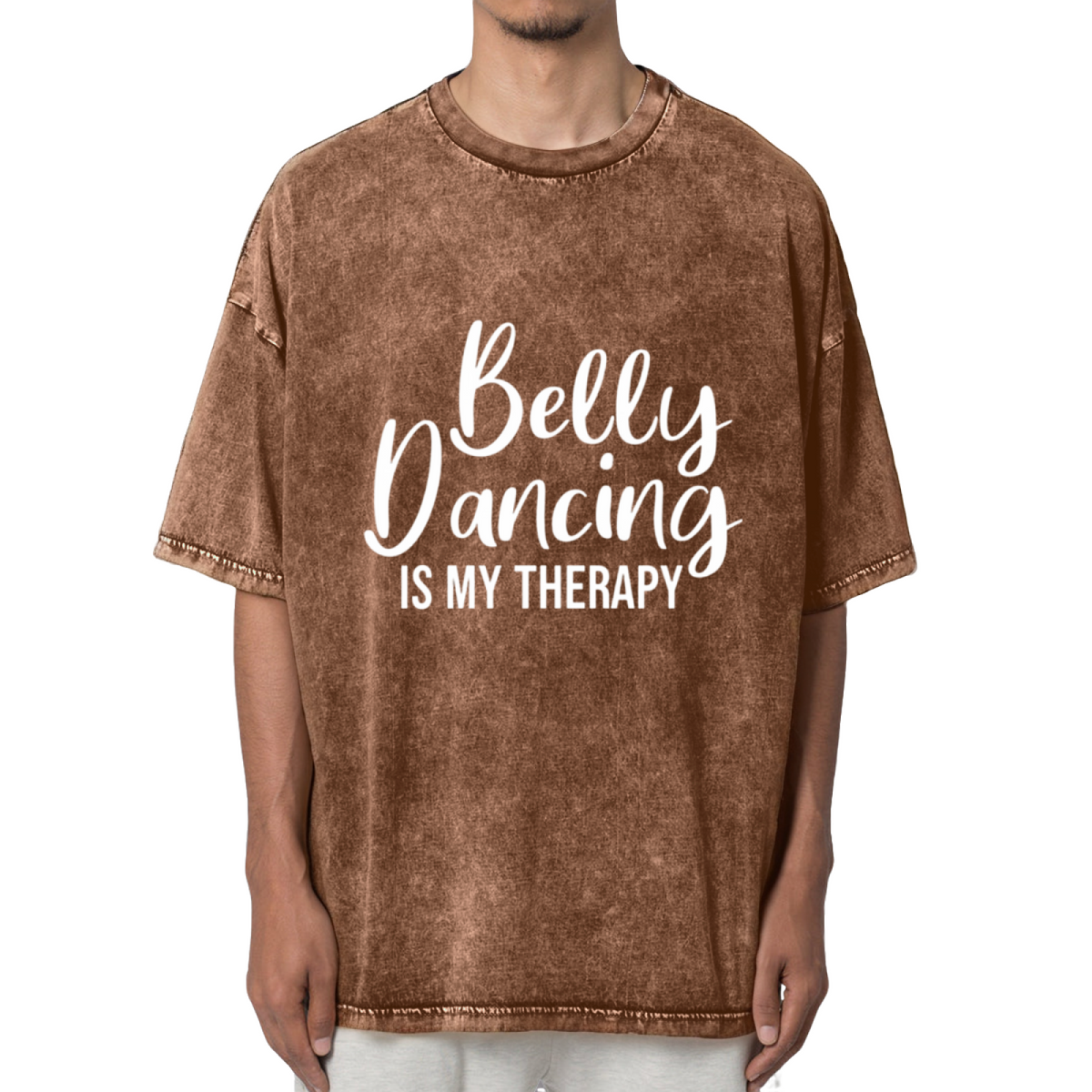 Belly Dance Teacher Washed Graphic T-Shirt