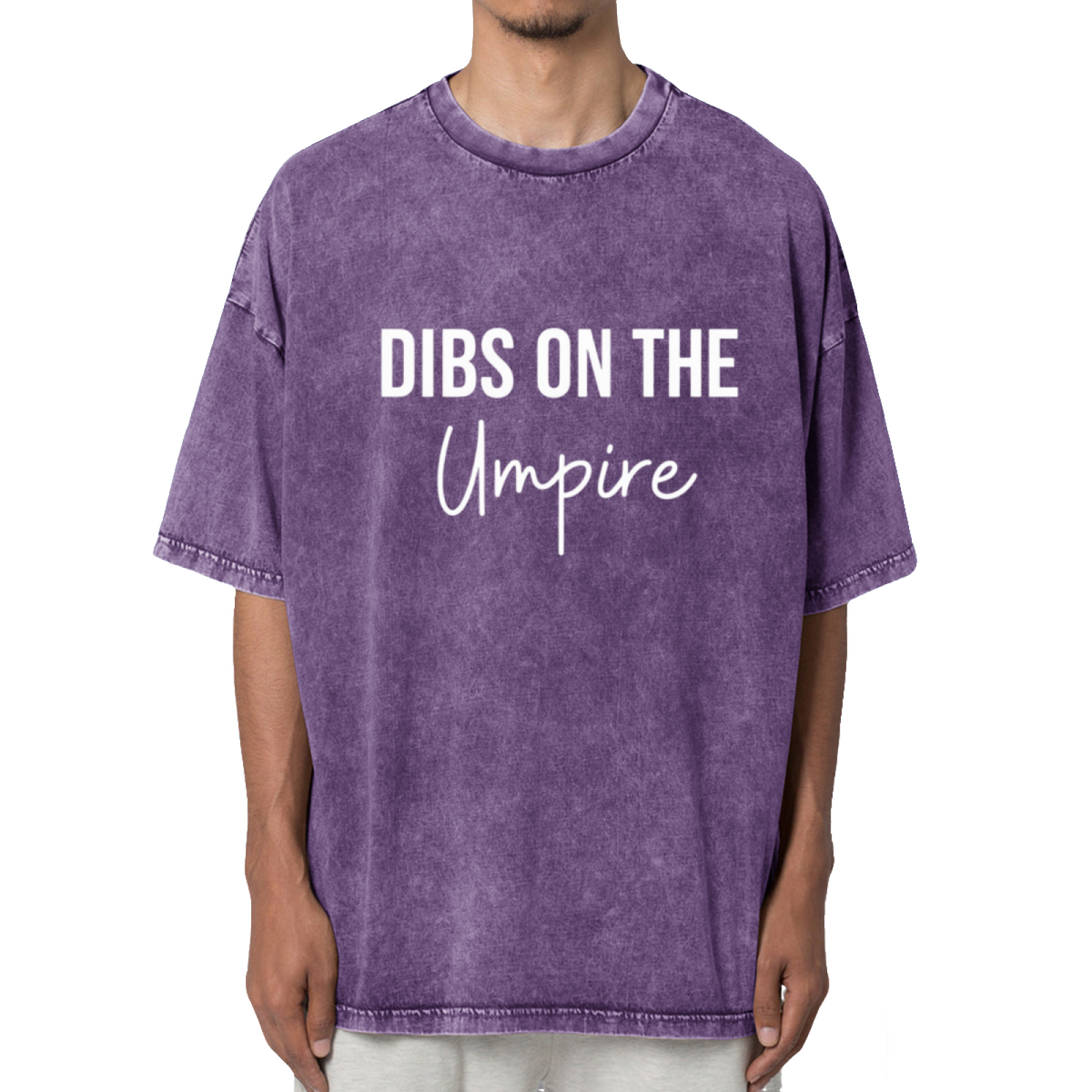 Dibs On The Umpire Washed Graphic T-Shirt
