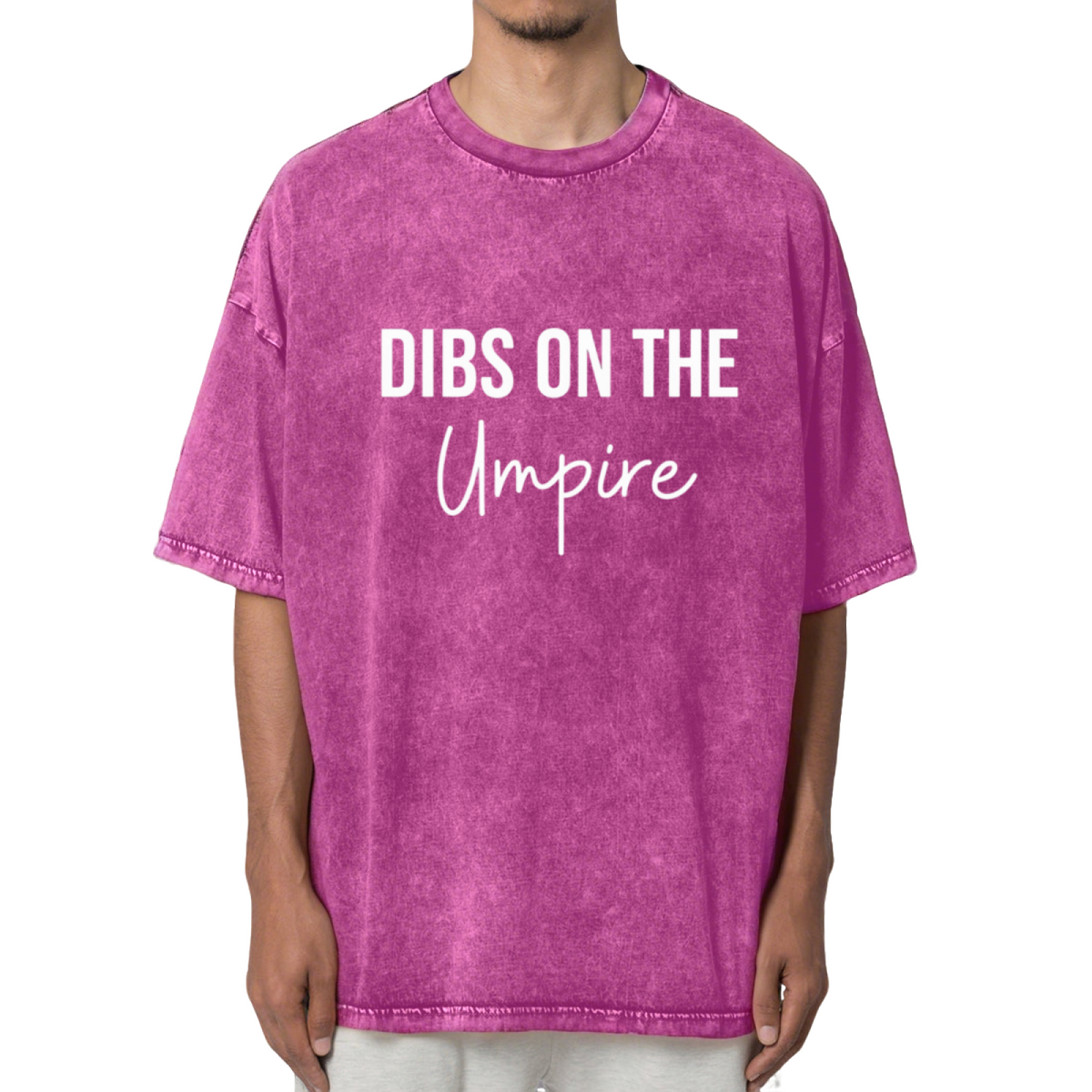 Dibs On The Umpire Washed Graphic T-Shirt