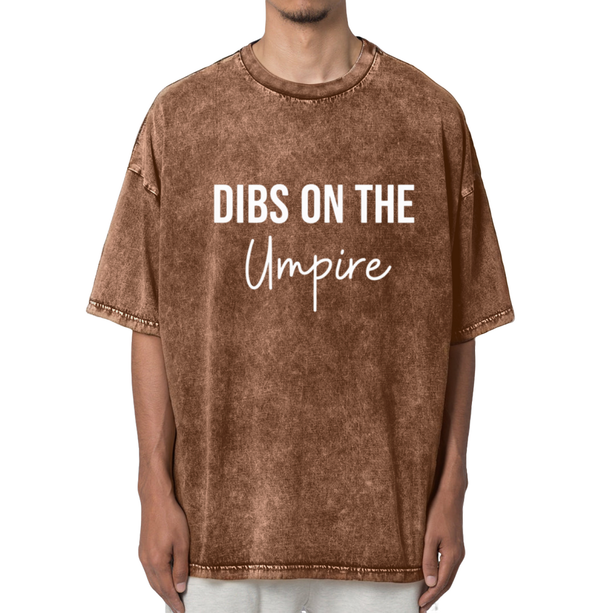Dibs On The Umpire Washed Graphic T-Shirt