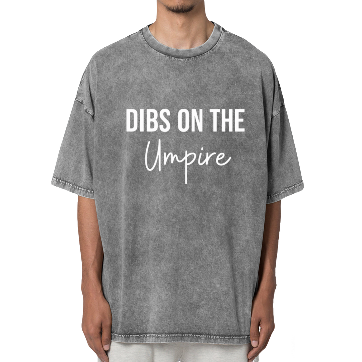 Dibs On The Umpire Washed Graphic T-Shirt