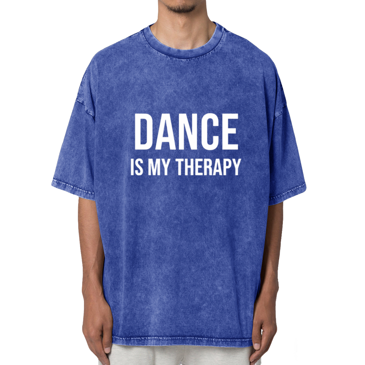 Dance Is My Therapy Washed Graphic T-Shirt